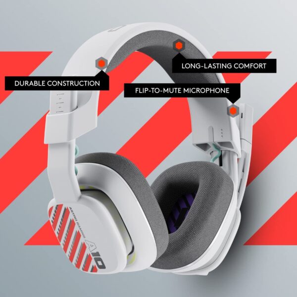 ASTRO Gaming A10 Gen 2 Headset Playstation - White - Image 5