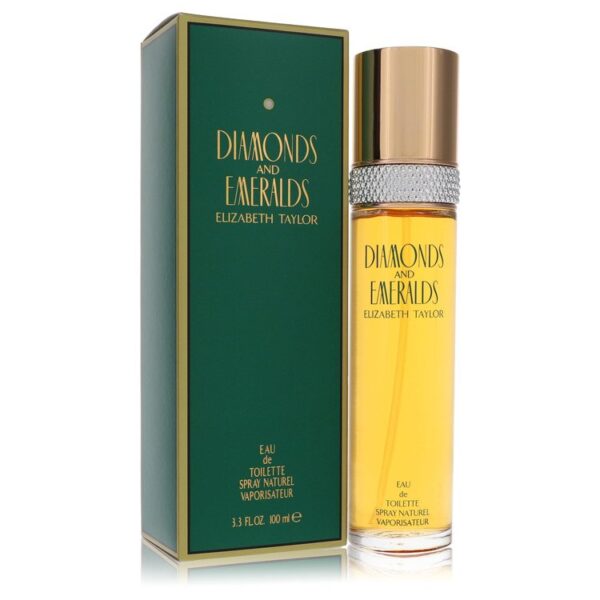 DIAMONDS & EMERALDS by Elizabeth Taylor Eau De Toilette Spray for Women