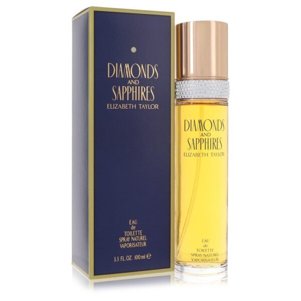 DIAMONDS & SAPHIRES by Elizabeth Taylor Eau De Toilette Spray for Women