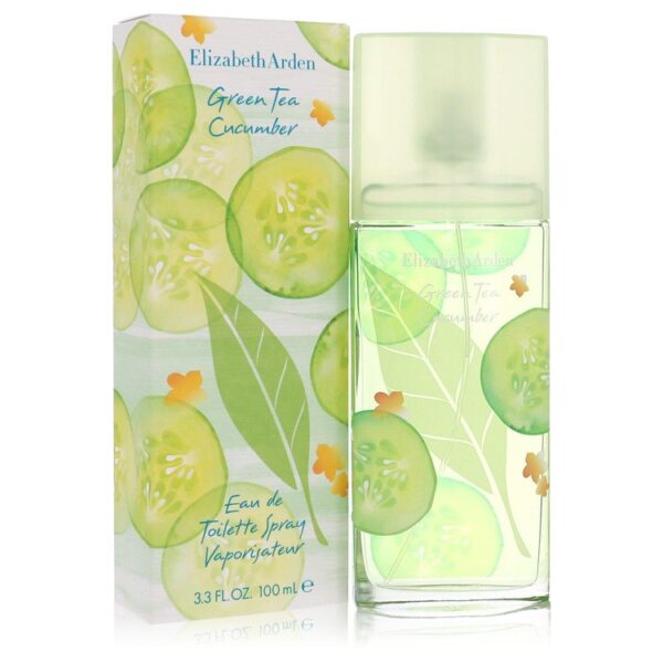 Green Tea Cucumber by Elizabeth Arden Eau De Toilette Spray 3.3 oz for Women