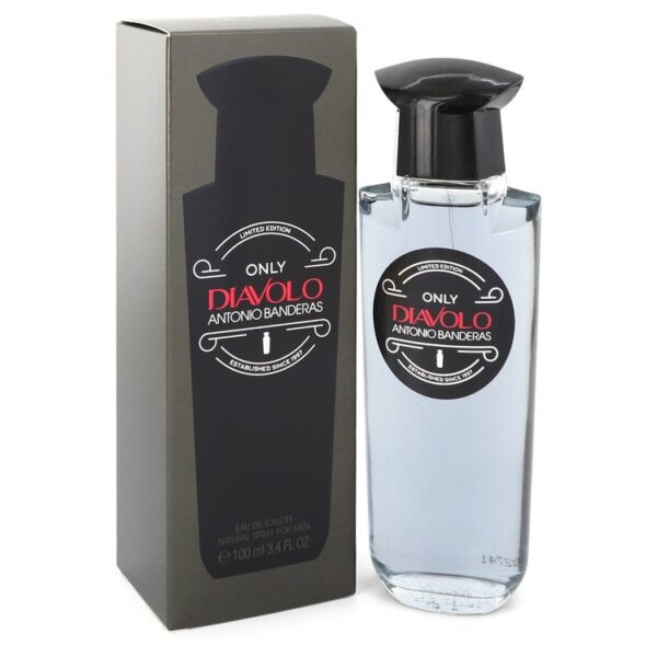 Diavolo Only by Antonio Banderas Eau De Toilette Spray 3.4 oz for Men