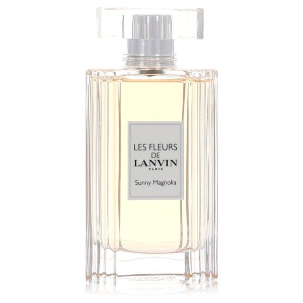 Les Fleurs De Lanvin Sunny Magnolia by Lanvin Eau De Toilette Spray 3 oz for Women