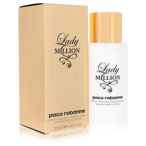 Lady Million by Paco Rabanne Body Lotion 6.8 oz for Women