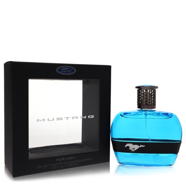 Ford Mustang Blue by Estee Lauder Eau De Toilette Spray 3.4 oz for Men