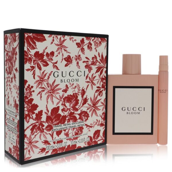 Gucci Bloom by Gucci Eau De Parfum Spray + Free 0.33 oz EDP Pen Spray 3.3 oz for Women