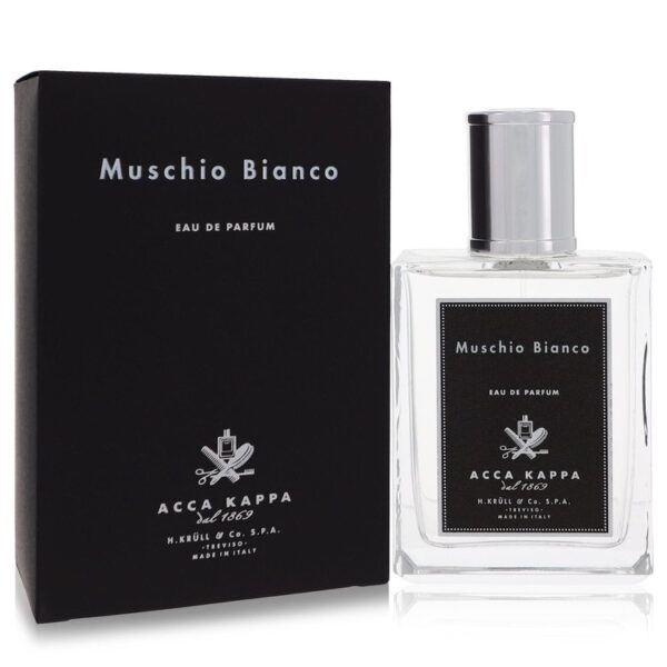 Muschio Bianco (White Musk-Moss) by Acca Kappa Eau De Parfum Spray (Unisex) 3.3 oz for Women