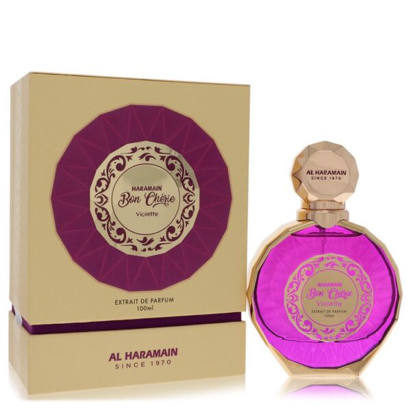 Al Haramain Bon Cherie Violette by Al Haramain Extrait De Parfum Spray 3.4 oz for Women