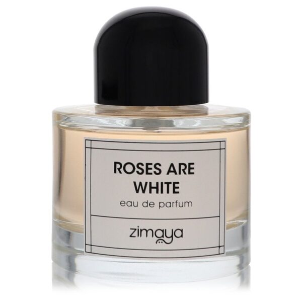 Afnan Zimaya Roses Are White by Afnan Eau De Parfum Spray (Unisex Unboxed) 3.4 oz for Women