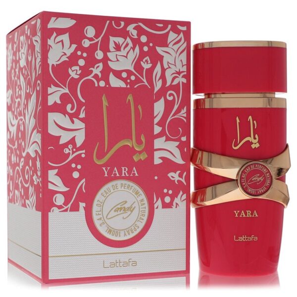 Lattafa Yara Candy by Lattafa Eau De Parfum Spray (Unboxed) 3.4 oz for Women