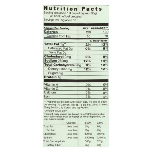 Pamela's Products - Amazing Wheat Free Bread - Mix - Case Of 6 - 19 Oz. - Image 2