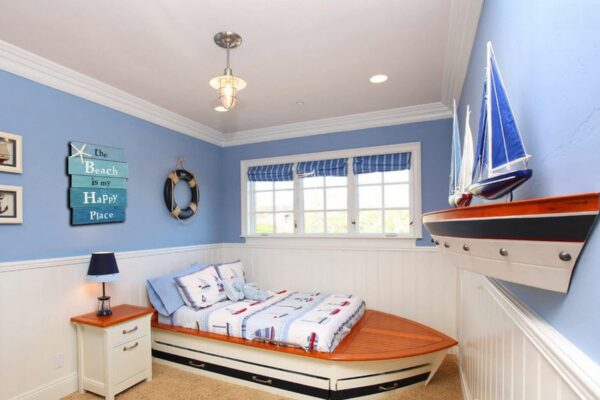 The Beach Is My Happy Place Beach Sign   Beach Themed Decor For Home And Bathroom Nautical Wall Decor Wooden Sea Ocean Plaques - Image 4