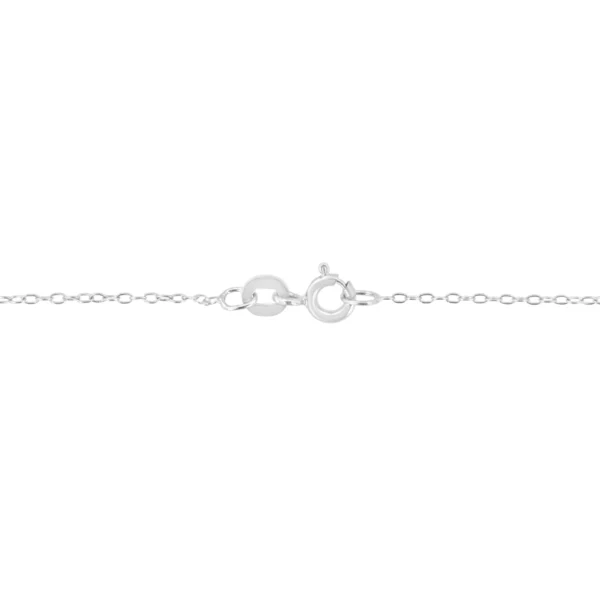 .925 Sterling Silver Round-Cut Diamond Bezel 18" Pendant Necklace (J-K Color, I1-I2 Clarity) - Image 9