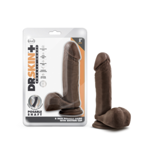 Dr. Skin Plus - Inch Posable Dildo With Balls