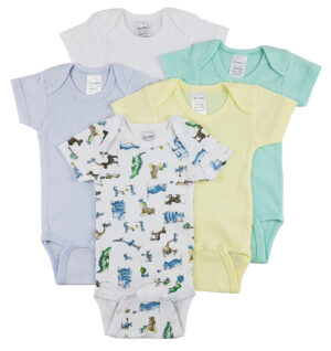 Short Sleeve One Piece 5 Pack Cs_0270nb
