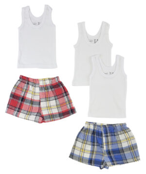 Infant Tank Tops And Boxer Shorts Cs_0213nb