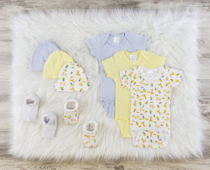 8 Pc  Baby Clothes Set Ls_0555nb