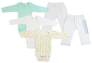 Infant Boys Long Sleeve Onezies And Track Sweatpants Cs_0438m