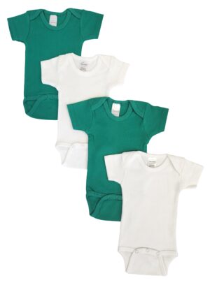 Unisex Baby 4 Pc Onezies Nc_0472s