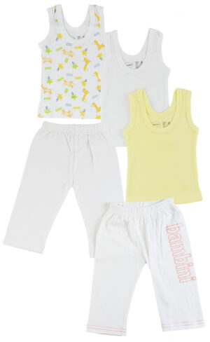 Girls Tank Tops And Track Sweatpants Cs_0447m