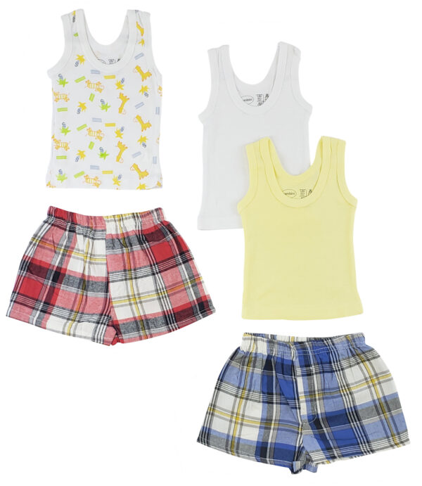 Boys Tank Tops And Boxer Shorts Cs_0216nb - Image 2