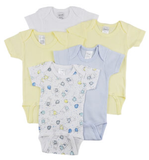 Short Sleeve One Piece 5 Pack Cs_0302s