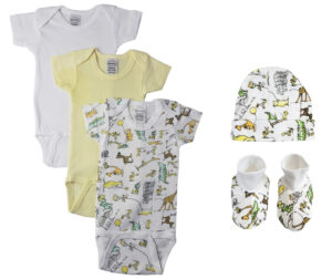 Unisex Baby 5 Pc Bodysuits Nc_0425s
