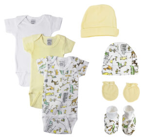 Unisex Baby 8 Pc Bodysuits Nc_0427s