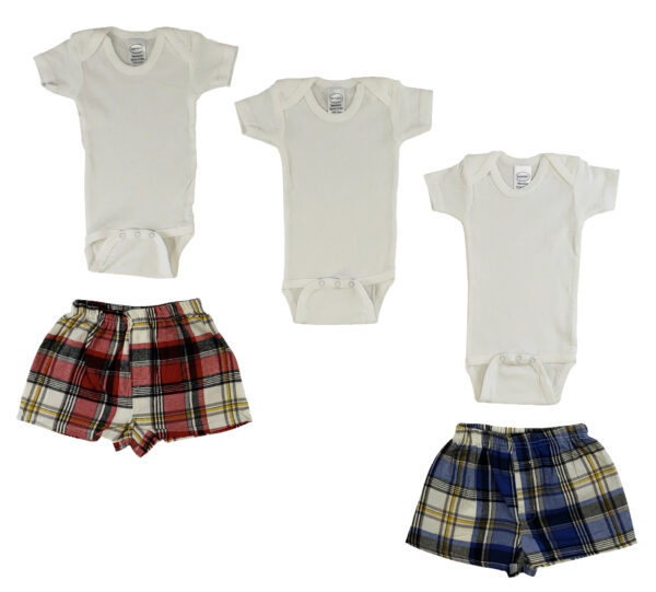 Infant Onezies And Boxer Shorts Cs_0206m