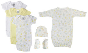 Unisex Baby 6 Pc  Sets Nc_0440s