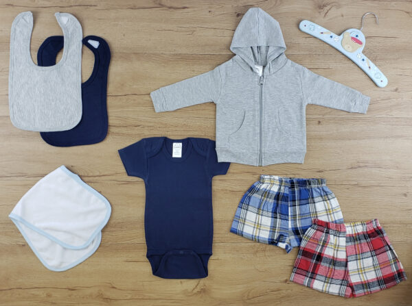 7 Pc  Baby Clothes Set Ls_0660nb