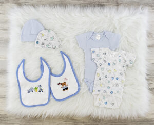 6 Pc  Baby Clothes Set Ls_0544nb
