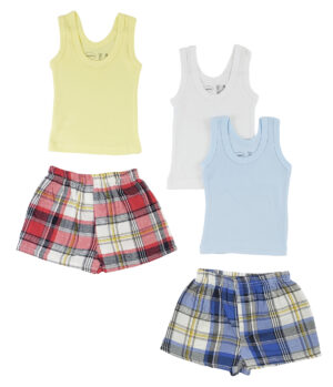 Boys Tank Tops And Boxer Shorts Cs_0214s