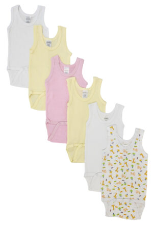 Baby 6 Pc Onezies And Tank Tops Nc_0509nb