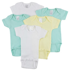 Short Sleeve One Piece 5 Pack Cs_0281nb