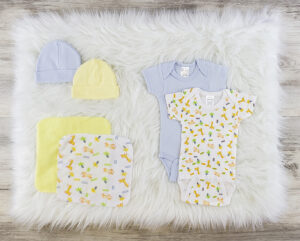 6 Pc  Baby Clothes Set Ls_0543nb