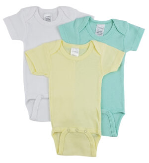 Short Sleeve One Piece 3 Pack Cs_0253m