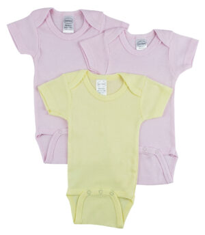 Short Sleeve One Piece 3 Pack Cs_0250s