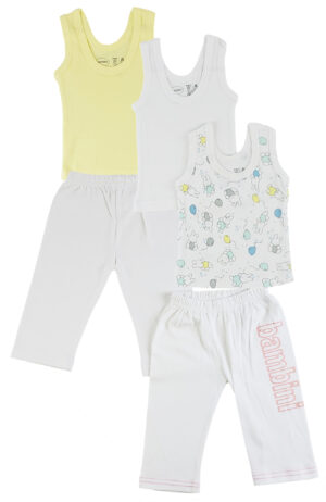 Girls Tank Tops And Track Sweatpants Cs_0448nb