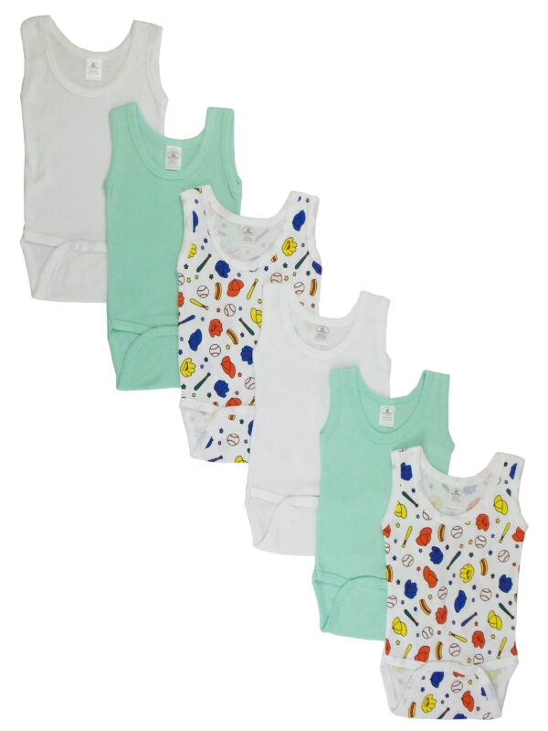Boys Printed Tank Top 6 Pack Cs_109s-baseball-109s-baseball