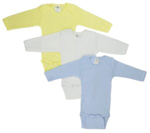 Boys Pastel Long Sleeve Onezie 100nb