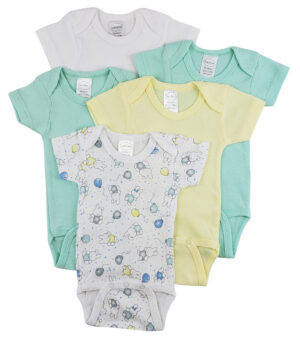 Short Sleeve One Piece 5 Pack Cs_0265nb