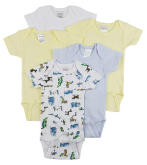 Short Sleeve One Piece 5 Pack Cs_0303l