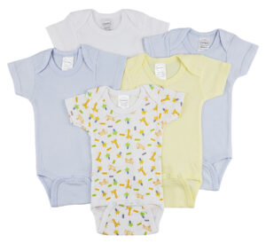 Short Sleeve One Piece 5 Pack Cs_0296nb