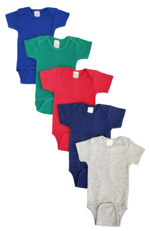 Unisex Baby 5 Pc Onezies Nc_0466l