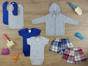 7 Pc  Baby Clothes Set Ls_0657nb