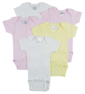 Short Sleeve One Piece 5 Pack Cs_0299s