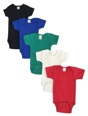 Unisex Baby 5 Pc Onezies Nc_0453s