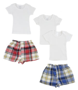 Infant T-shirts And Boxer Shorts Cs_0218nb
