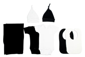 Black And White 7 Piece  Set Ls_0067nb