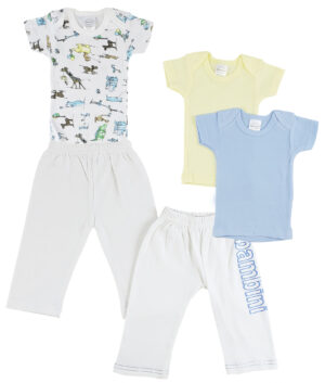 Infant Boys T-shirts And Track Sweatpants Cs_0437l